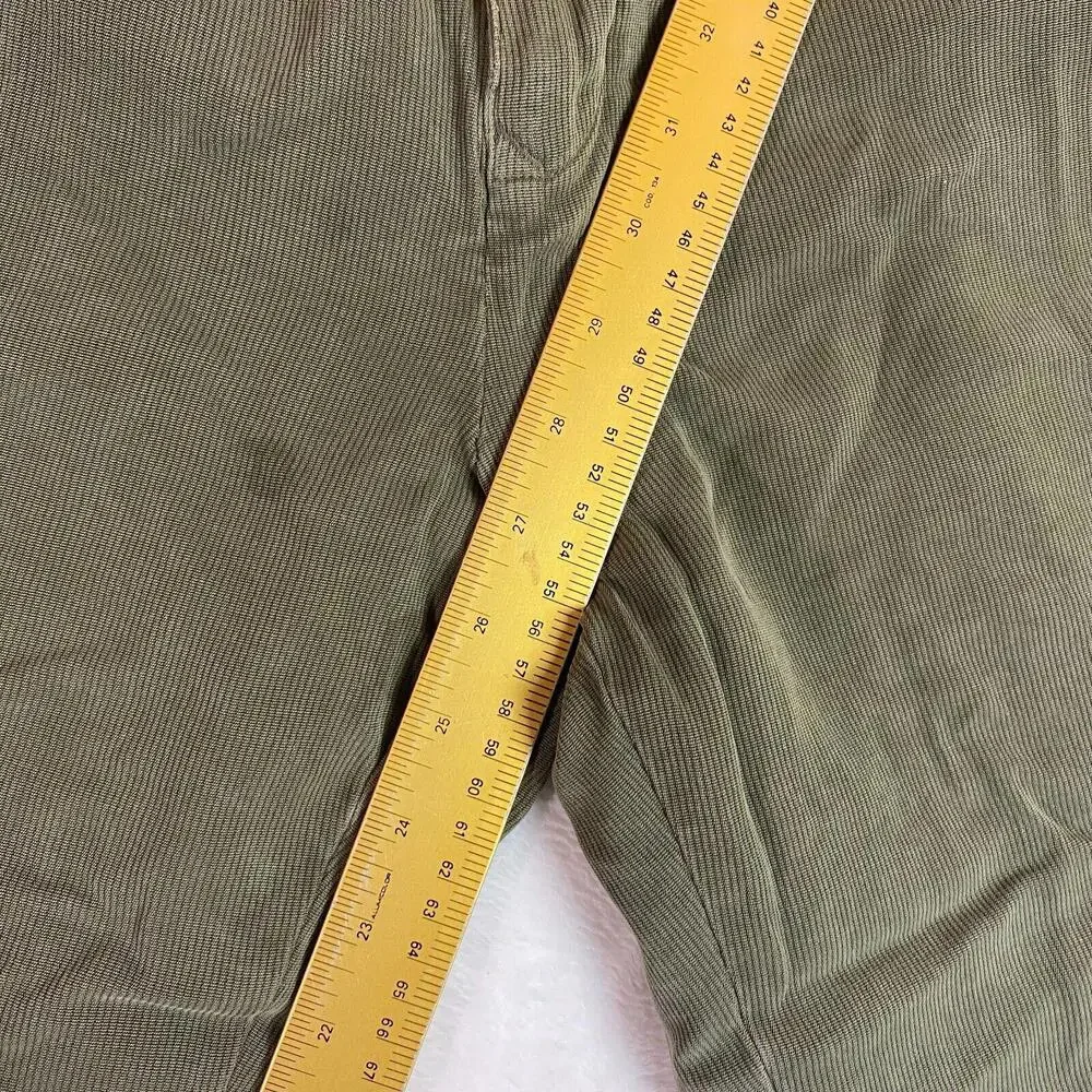 Tommy Bahama Pants Mens 40 x 30 Green‎ Corduroy Adult Silk Blend